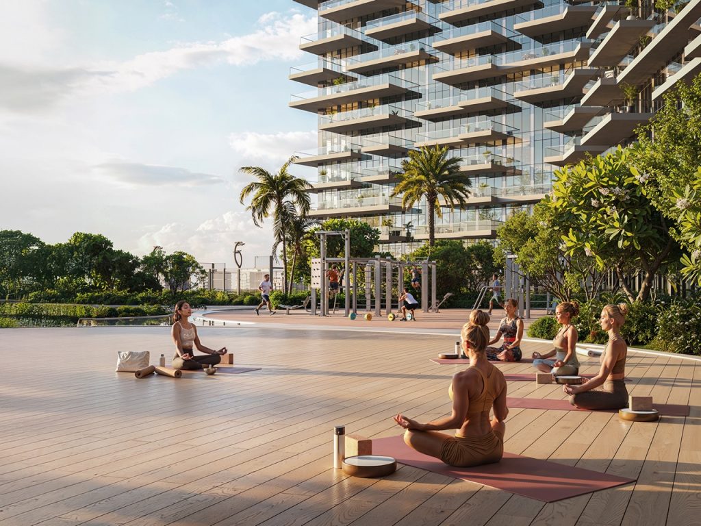 Landscaped Open Areas & Social Zones