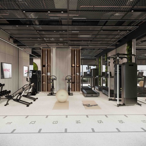 Fully Equipped Gym