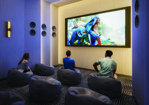 Indoor Cinema & Entertainment Room