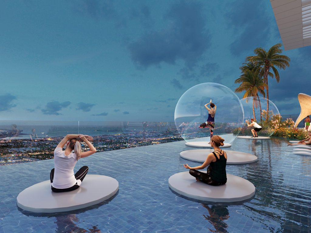 Retail & Dining at Ground Level