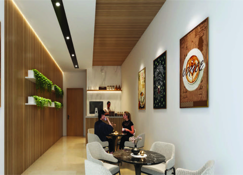 Cafe Lounge Area