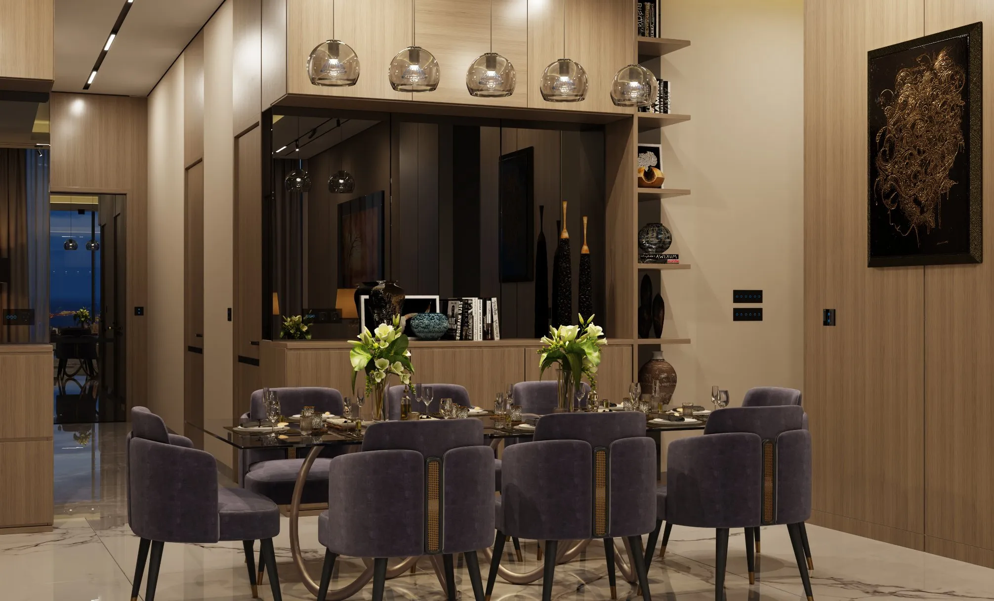 Dinning & kitchen Area 