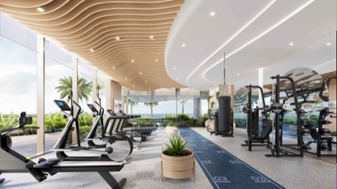 Double-Height Gym & Fitness Zones