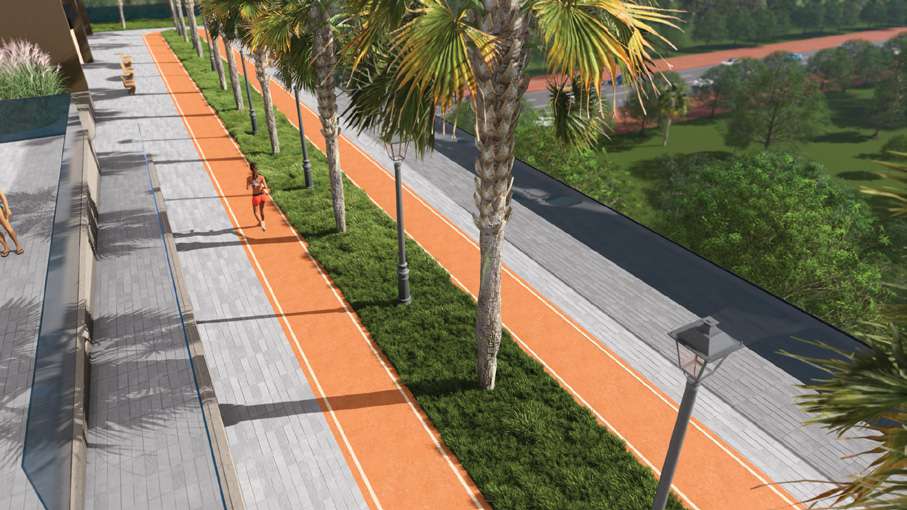 Landscaped Gardens & Walkways