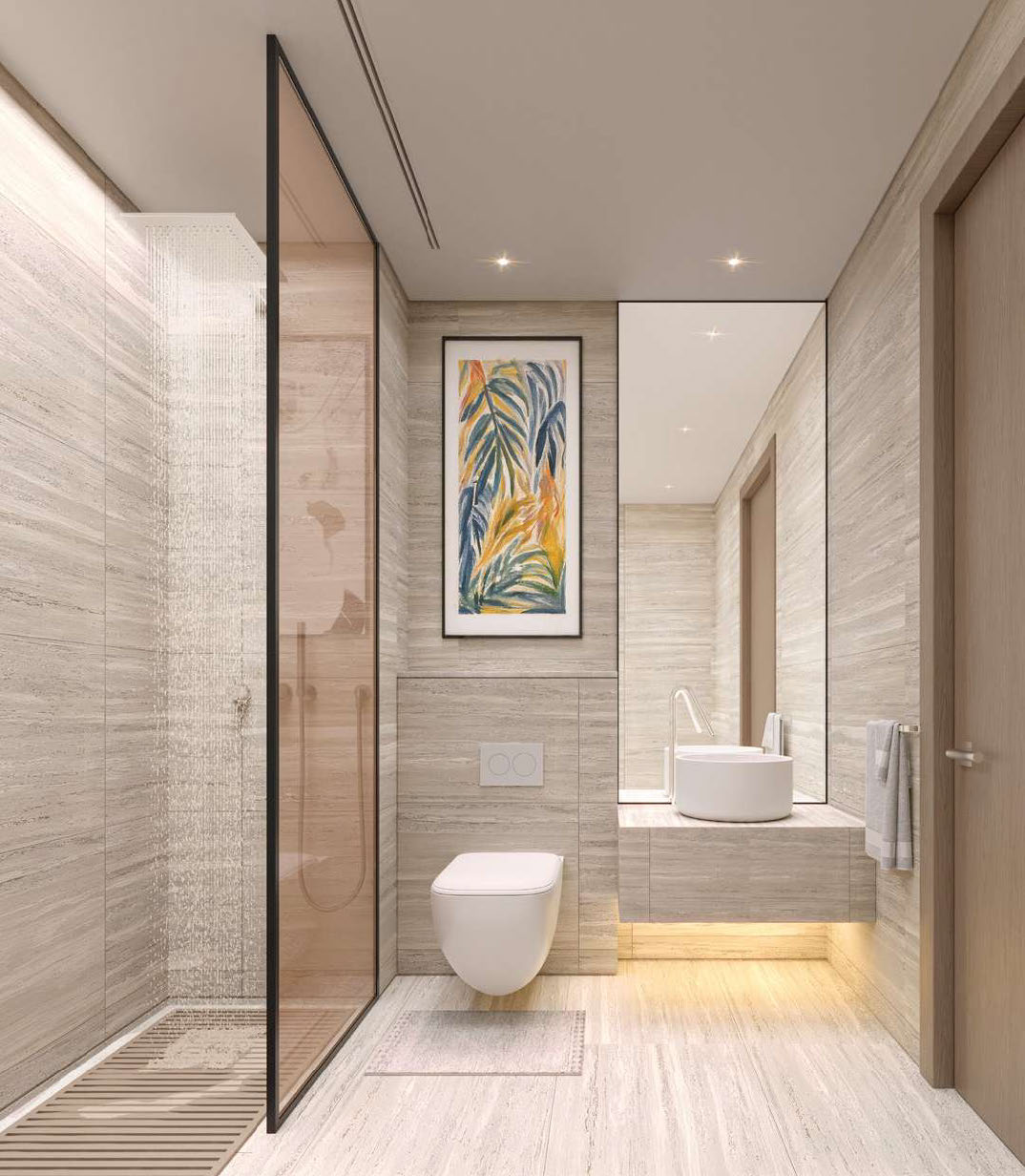 Luxurious Bathroom Area